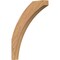 Ekena Millwork 3 1/2"W x 24"D x 32"H Thorton Smooth Knee Brace, Western Red Cedar BRC04X24X32THR00SWR - alternate 1